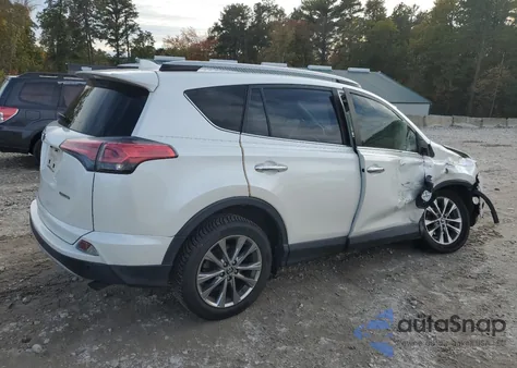 2017 Toyota Rav4 Limited z USA, uszkodzony, nr VIN JTMYFREV3HD102360